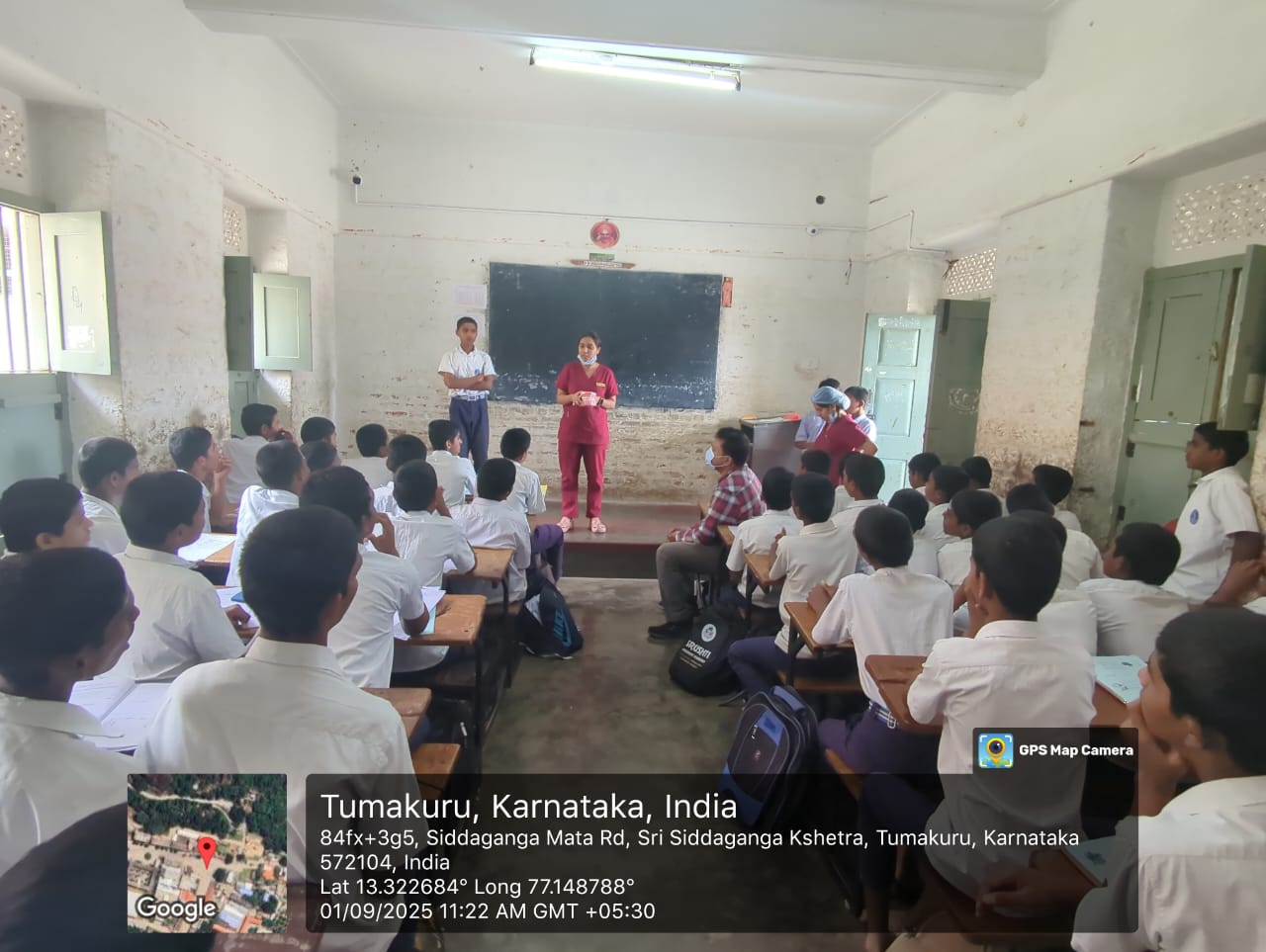 Dental screening and treatment camp